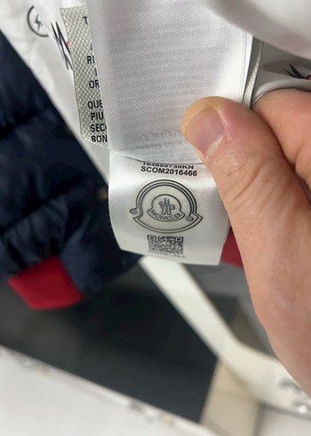 Moncler mont Orjinal Düğmeli Çok Renkli Erkek Mont - Görsel 3