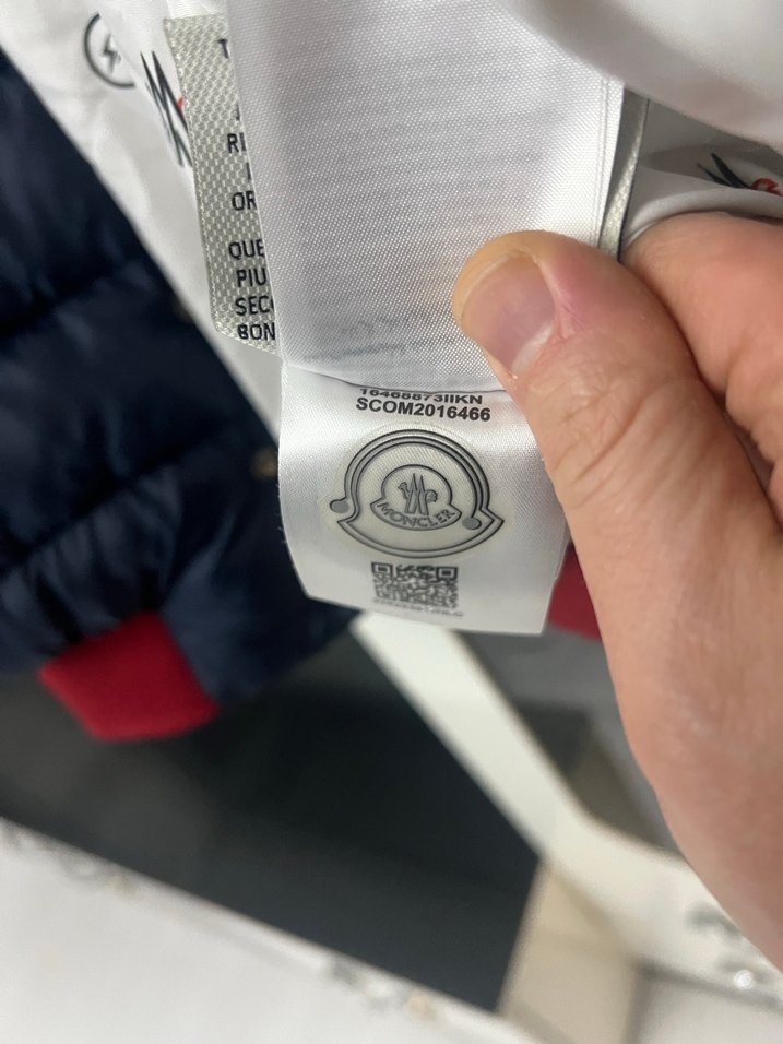 Moncler mont Orjinal Düğmeli Çok Renkli Erkek Mont - Görsel 3