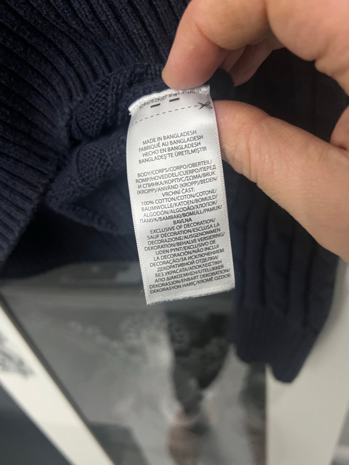 Ralph lauren kazak bayan l beden Polo Örgü Uzun Kollu Kazak - Görsel 5