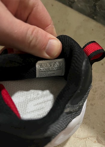 Skechers 34 numara orjiErkek Çocuk Siyah Gri Günlük Spor - Görsel 5