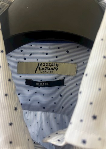 Gues gömlek Mavi Baskılı Pamuklu Erkek Gömlek - Görsel 2