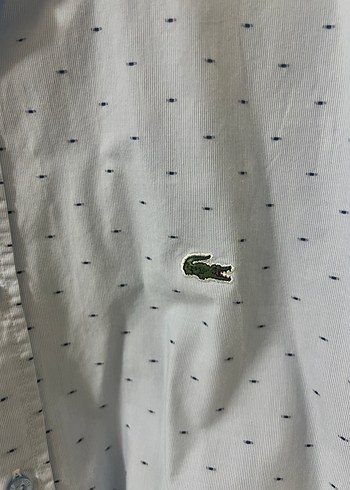 Lacoste Gri Uzun Kollu Erkek Gömlek - Görsel 2