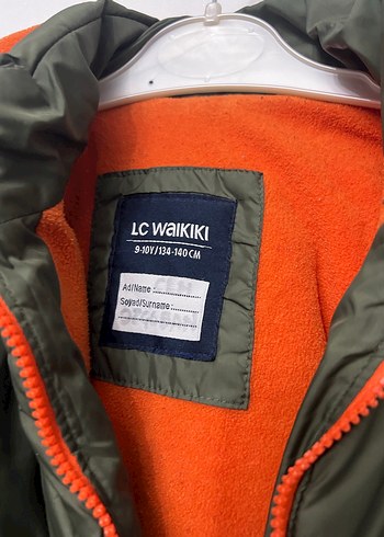 LCW Mont yirtigi var Erkek Çocuk Haki Fermuarlı Mont - Görsel 2
