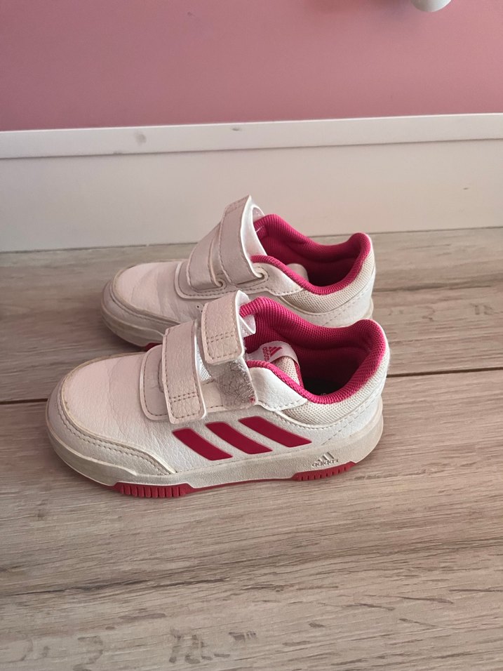 Adidas Kız Çocuk Beyaz Cırt Cırtlı Spor Ayakkabı - Görsel 2