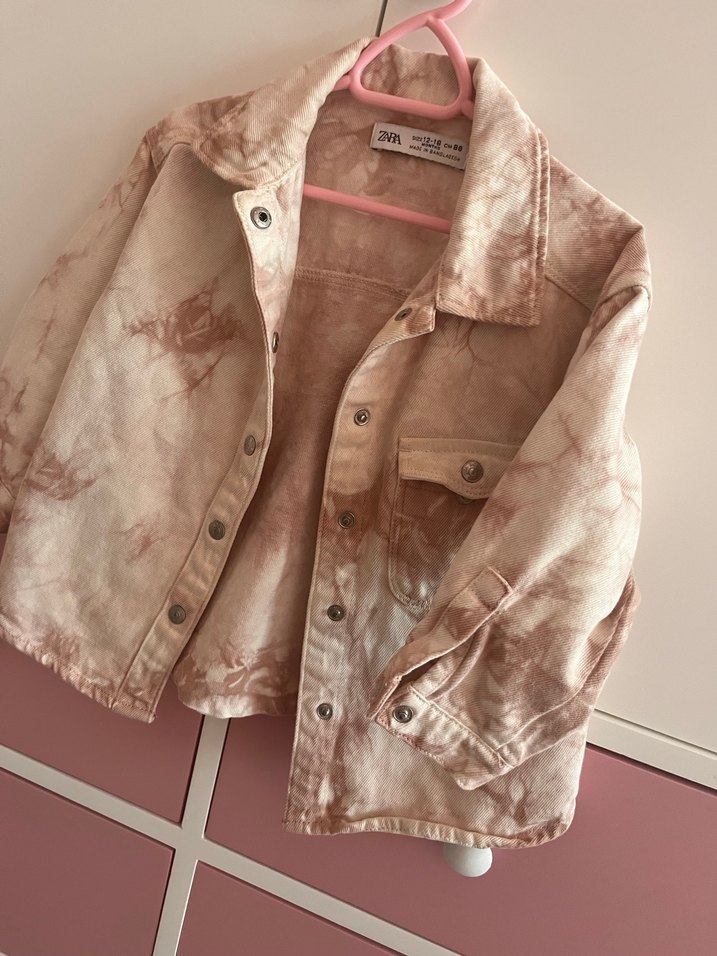 Zara desenli Kot Ceket - Görsel 4