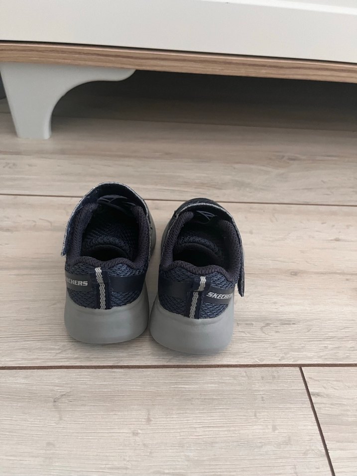 Skechers Erkek Çocuk Gri-Mavi Spor Ayakkabı - Görsel 2