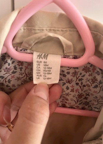 H&M Kız Çocuk trençkot