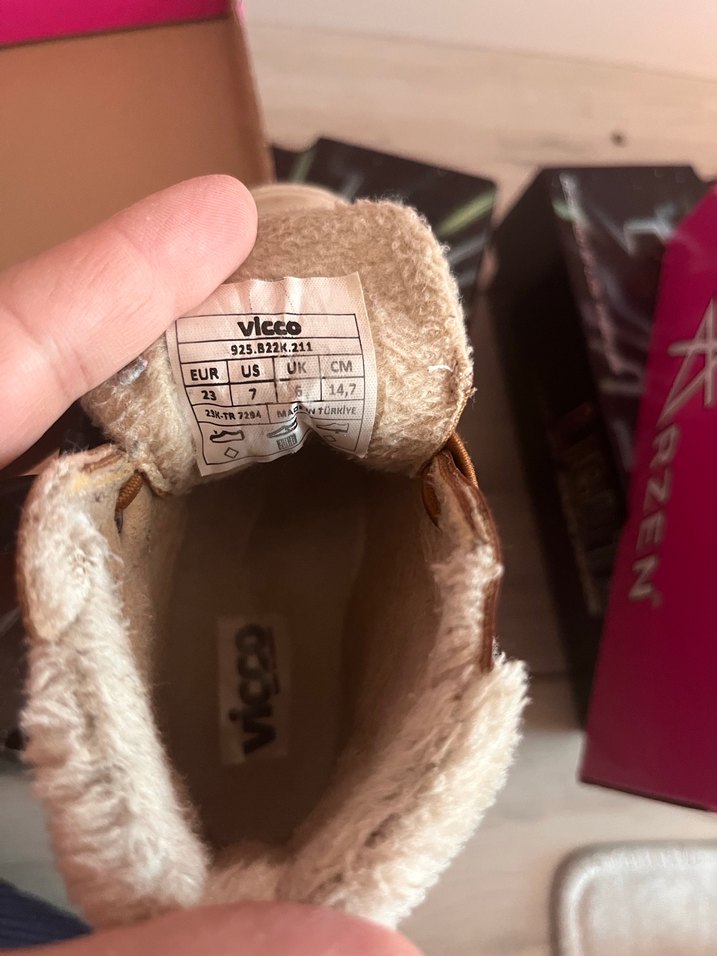 Kahverengi Erkek Çocuk Süet Bot - Görsel 5