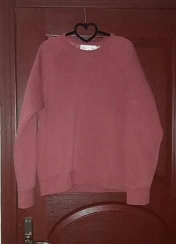 H&M gül kurusu sweatshirt