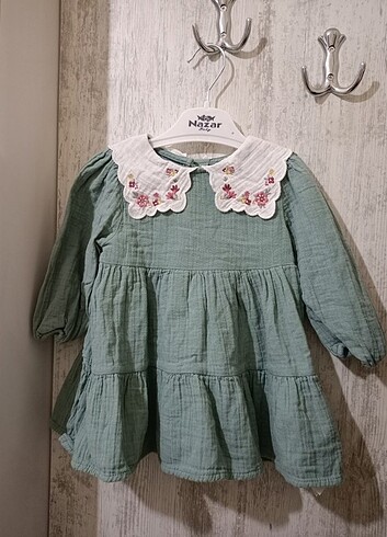 Mevsimlik bebek elbisesi