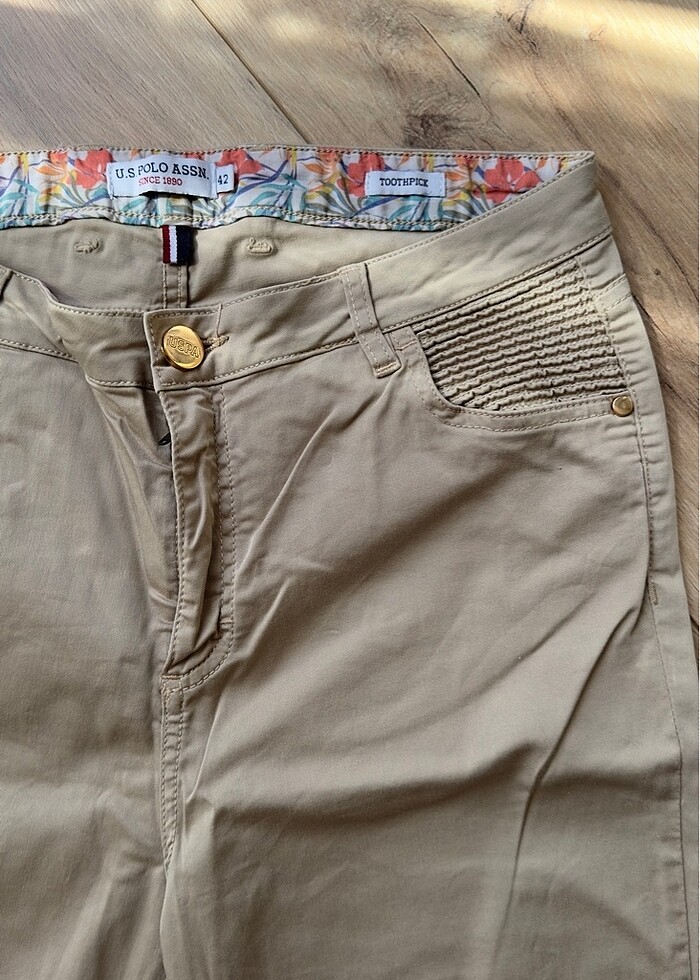 Us Polo canvas pantolon - Görsel 2