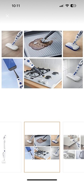 FAKİR ALİNA CLEAN ÇOK FONKSİYONLU BUHARLI TEMİZLEYİCİ - Görsel 4