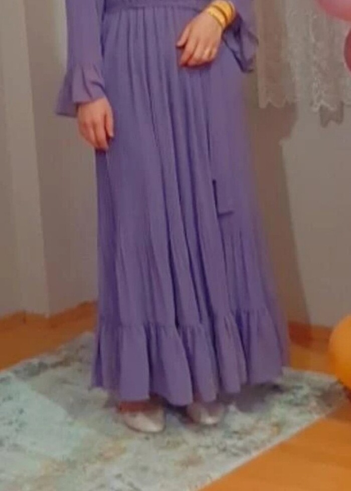 Uzun elbise - Görsel 2