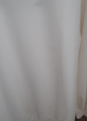 Beyaz verrsize  sweatshirt - Görsel 6