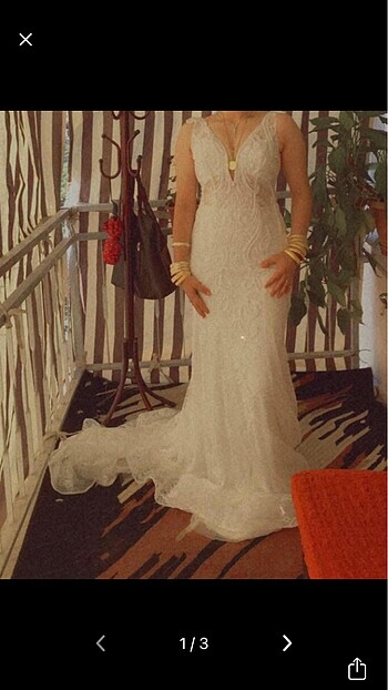 Balık model gelinlik