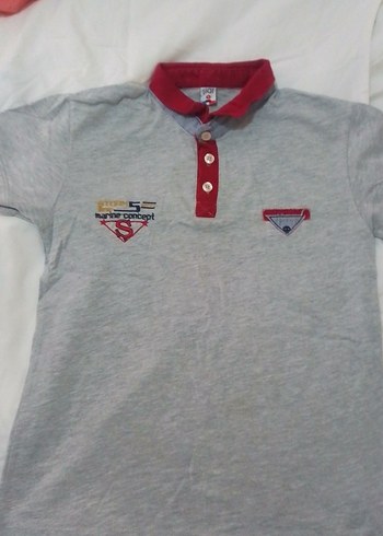 Erkek Gri ve yeşil Kısa Kollu Polo Tişörtikili alım 50tl - Görsel 2