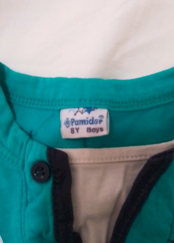 Erkek Gri ve yeşil Kısa Kollu Polo Tişörtikili alım 50tl - Görsel 5