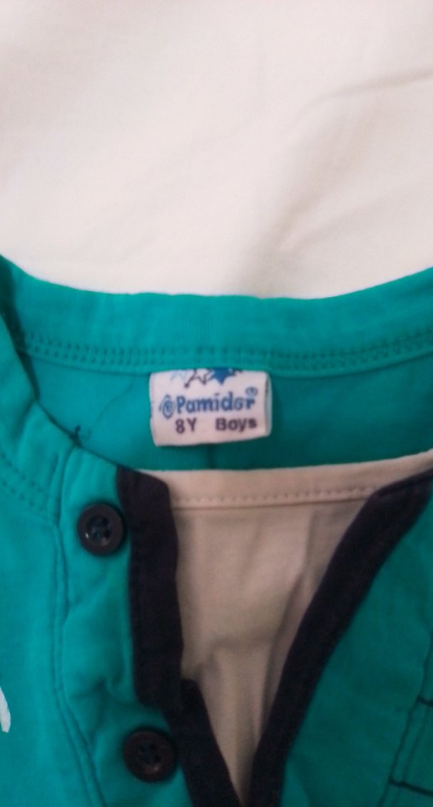 Erkek Gri ve yeşil Kısa Kollu Polo Tişörtikili alım 50tl - Görsel 5