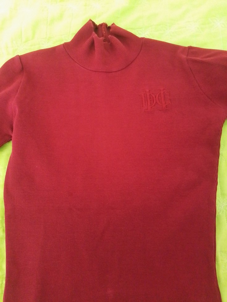 Kırmızı Kadın Balıkçı Yaka Triko Kazak - Görsel 2