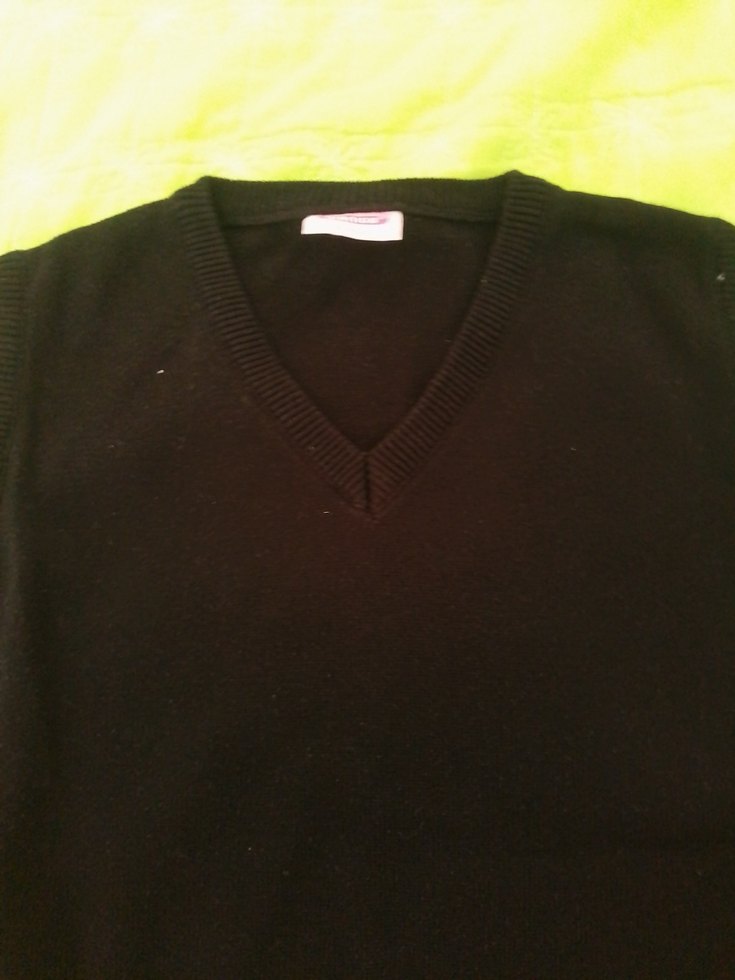 Siyah Örgü erkek çocuk  Süveter - Görsel 2