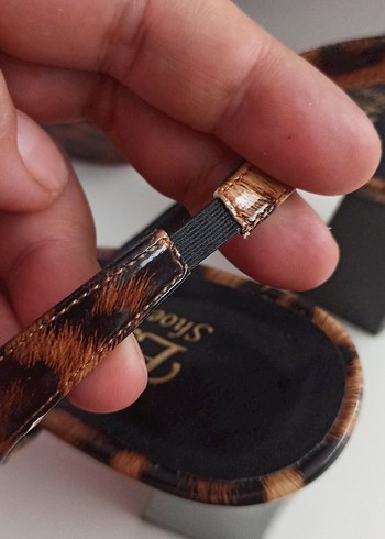 44 numara leopar ayakkabı - Görsel 7