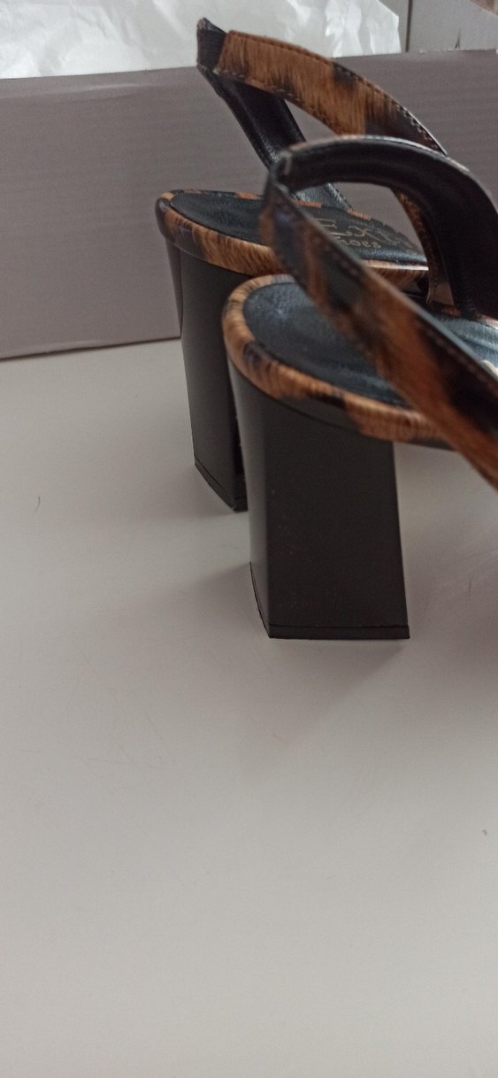 44 numara leopar ayakkabı - Görsel 4