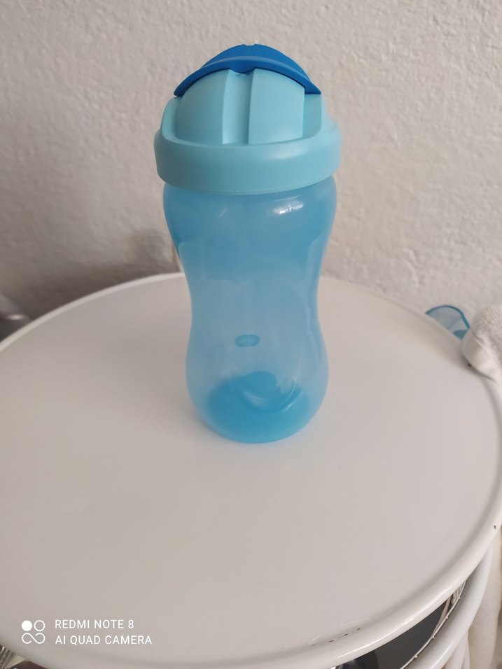 Eee Pastel Mavi Bebek Biberonu - Görsel 3