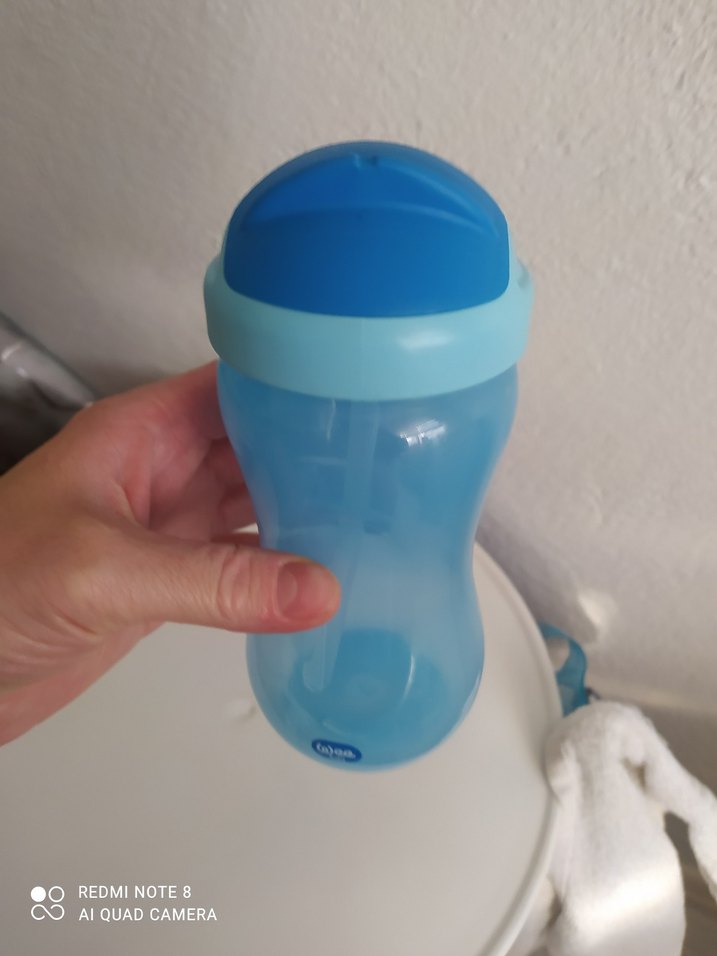 Eee Pastel Mavi Bebek Biberonu - Görsel 5