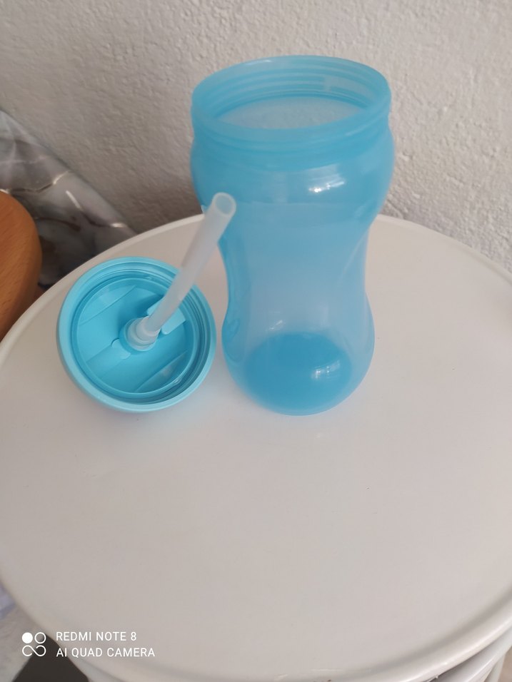 Eee Pastel Mavi Bebek Biberonu - Görsel 4