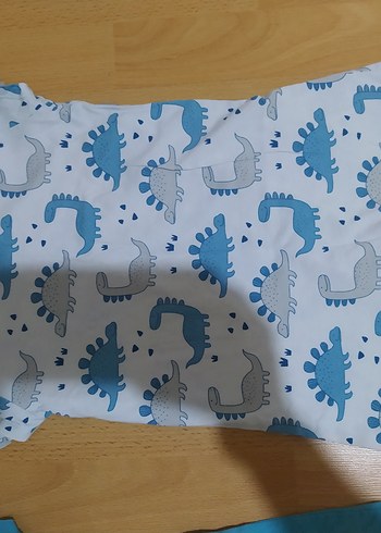 Lc Waikiki Çocuk Baskılı Mavi Atlet Üçlü Set - Görsel 5