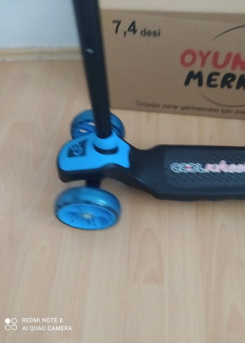 Mavi Çocuk Scooterı - Görsel 5