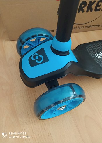 Mavi Çocuk Scooterı - Görsel 8