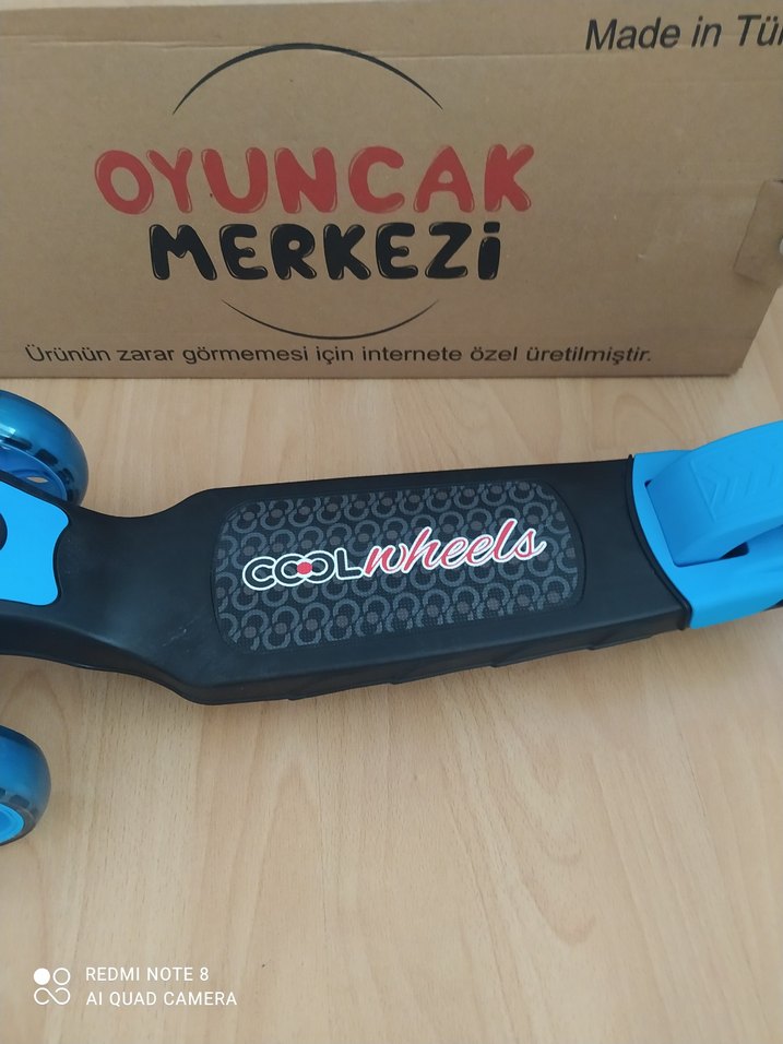 Mavi Çocuk Scooterı - Görsel 2