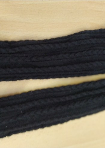 Siyah Desenli Kilot Çorap - Görsel 2