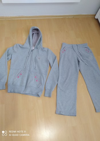 Gri  Kız Eşofman Takımı - Görsel 3