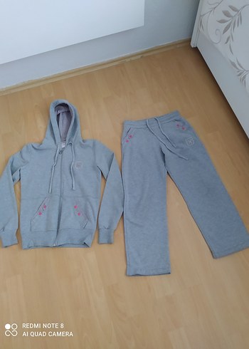 Gri  Kız Eşofman Takımı - Görsel 2