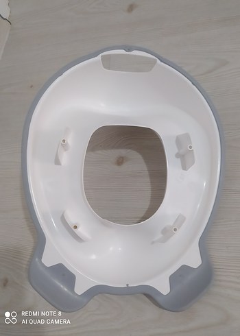 Beden Renk Bebek Tuvalet Kaydırmaz Eğitim Oturağı Beyaz