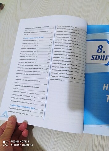 Beden A dan Z ye Paragraf LGS 8. Sınıf