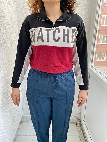 Kadın İnce Kumaş Crop