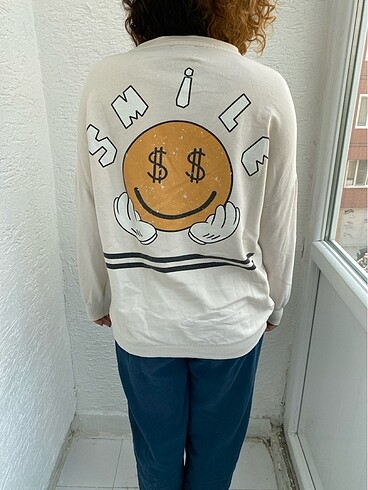 m Beden Kadın Sweatshirt Arma Life M Beden