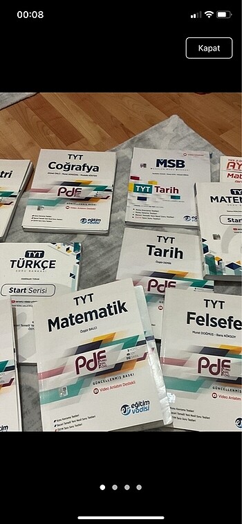 Tyt Ayt test kitabı