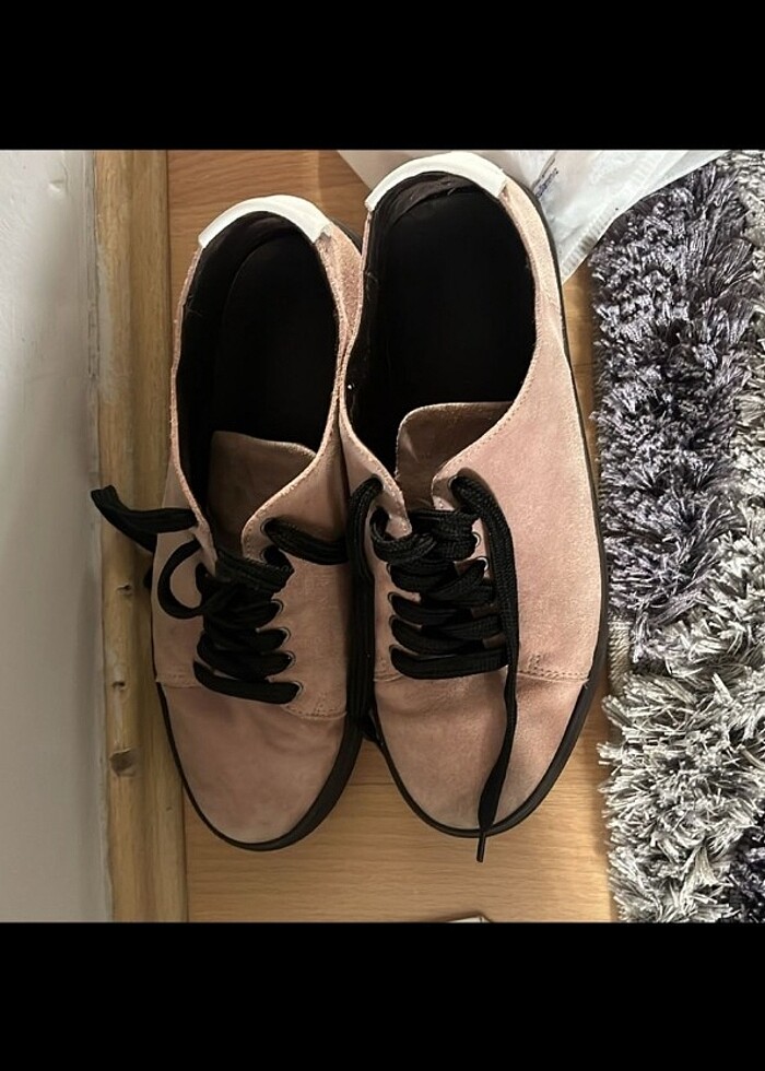 Mango nubuk ayakkabı  - Görsel 3