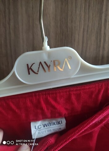LC Waikiki Kadife çocuk etek