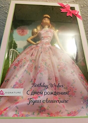 Barbie Barbie Signature Birthday Wishes 2018 model 