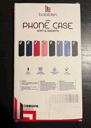 İphone 13 Lila Standlı Kılıf - Görsel 2