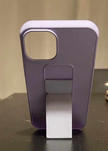 İphone 13 Lila Standlı Kılıf - Görsel 8