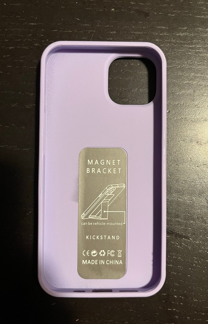 İphone 13 Lila Standlı Kılıf - Görsel 3