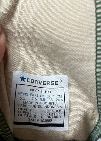 Converse Chuck Taylor All Star (Yeşil) - Görsel 7