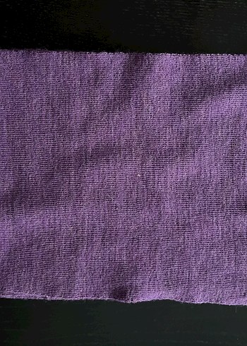 Mor Örgü Kadın Bere Eldiven Atkı Seti - Görsel 7