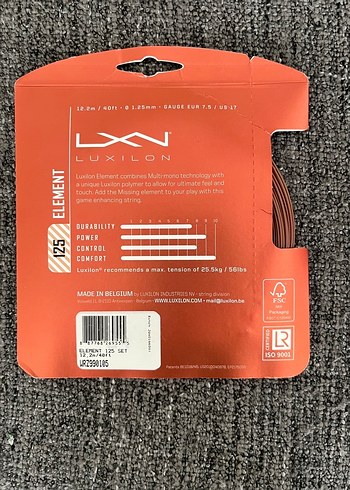 Luxilon 125 Element Kordaj - Görsel 2